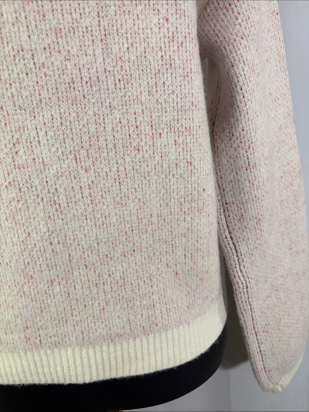 NWT A New Day White Multicolor Ciao Ciao Cherry Print Crewneck Sweater - Picture 14 of 16